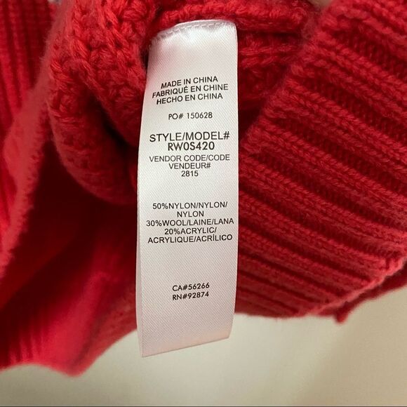 Splendid Sweater Loveland Colorblock Chevron Wool-Blend Crewneck Knit Casual - Picture 5 of 8